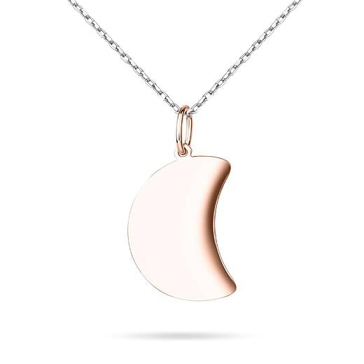 Half Moon - Red Gold plating