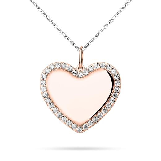 Heart - Red Gold plating