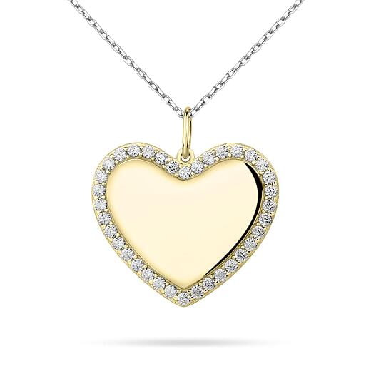 Heart - Yellow Gold plating