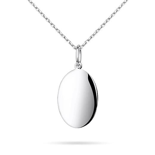 Oval - Rhodium plating