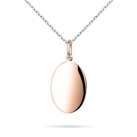 Oval - Red Gold plating