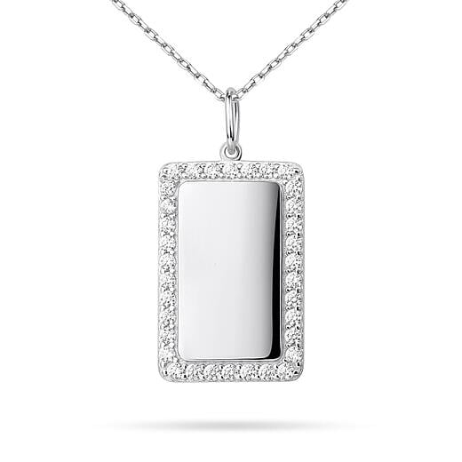 Portrait - Rhodium plating