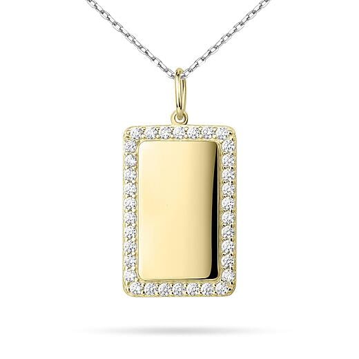 Portrait - Yellow Gold plating