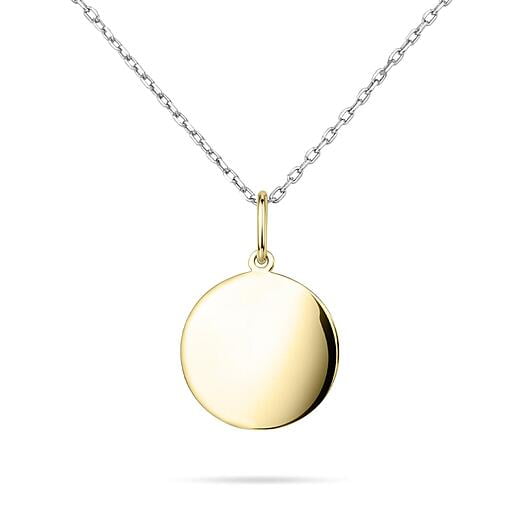 Round - Yellow Gold plating