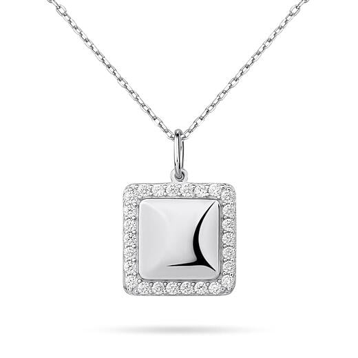 Square - Rhodium plating