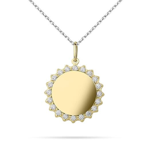 Sun - Yellow Gold plating